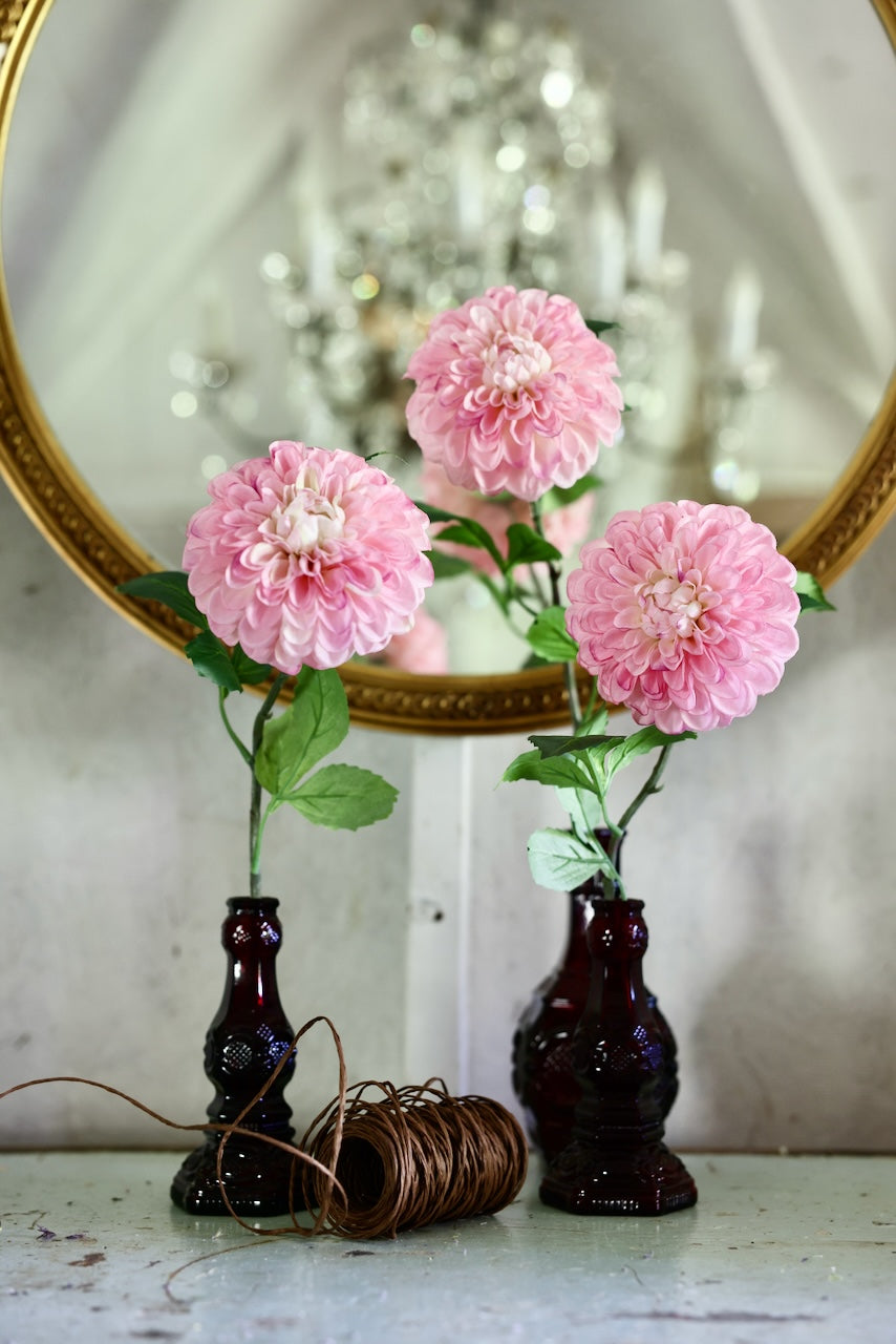 Pink Dahlias French Market Blooms