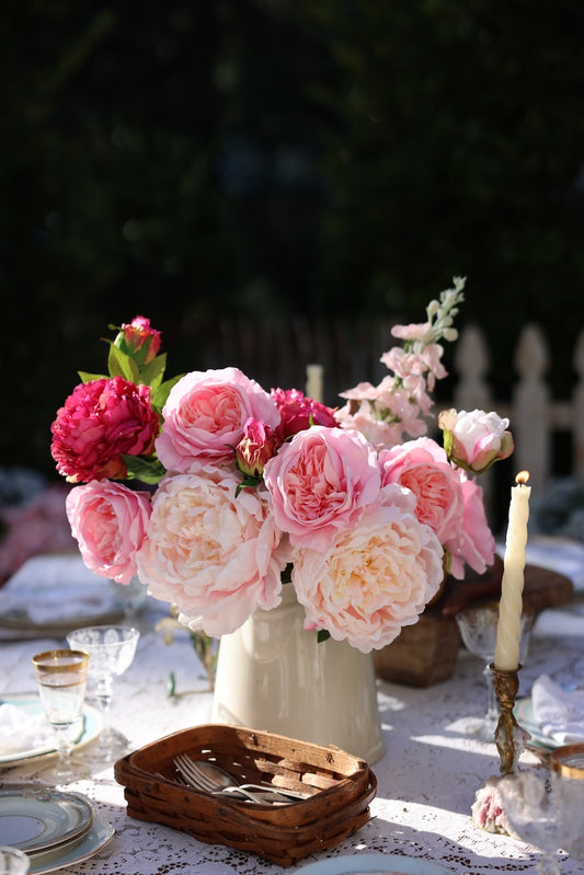 Garden Roses & Peonies Bouquet