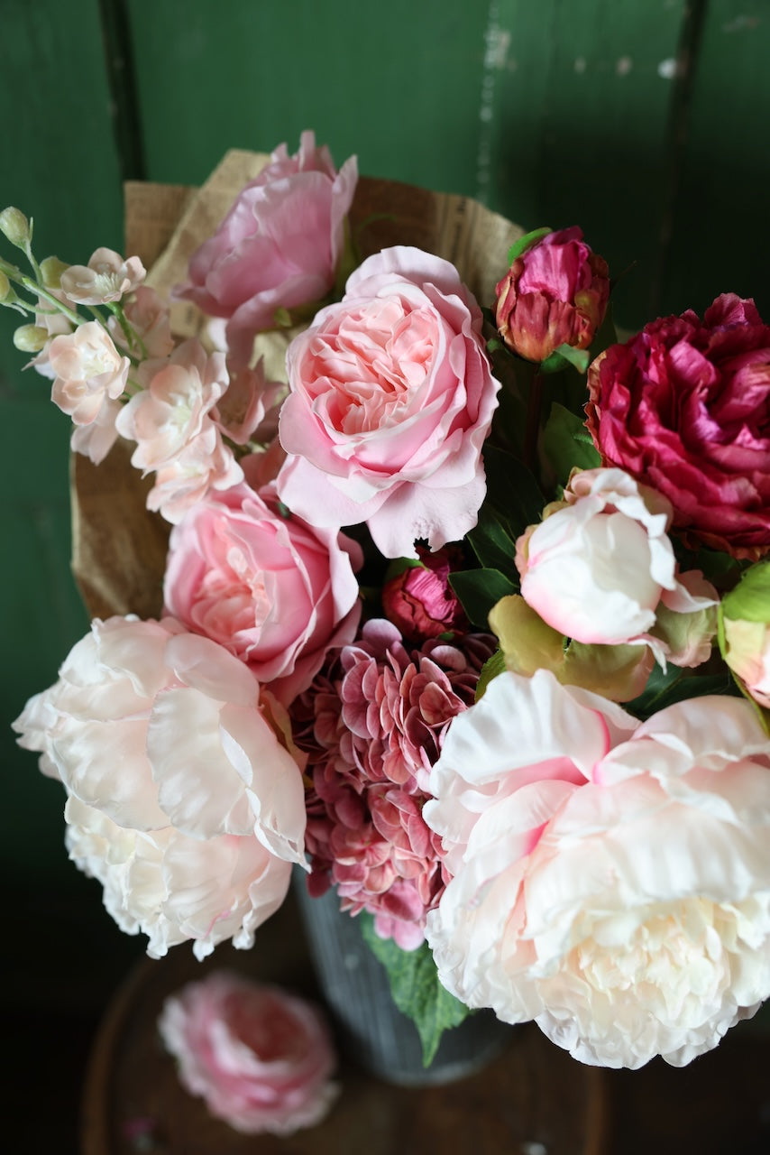 Garden Roses & Peonies Bouquet